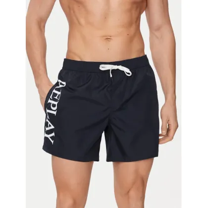 Zdjęcie Replay Szorty kąpielowe LM1119.000.82972 Niebieski Regular Fit REPLAY