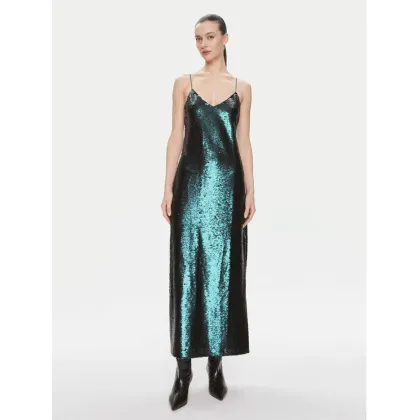 Zdjęcie Samsøe Samsøe Sukienka koktajlowa Sally F23400083 Zielony Regular Fit