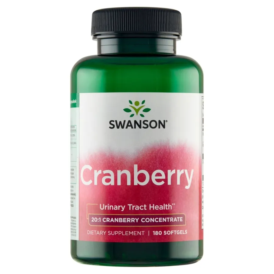 obrazek 1 Swanson Żurawina 40mg Kapsułki
