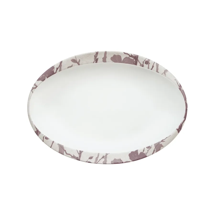 obrazek 1 Talerz owalny porcelanowy 30 cm z kolekcji Feelings - Porcel