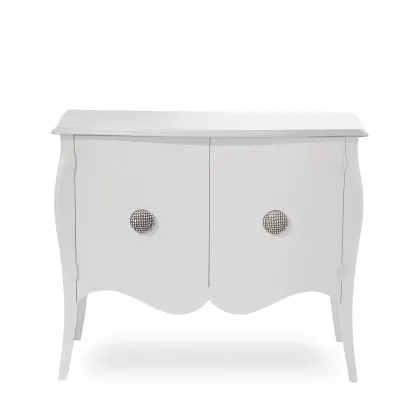 Zdjęcie Bardzo elegancka dwudrzwiowa mała komoda H.91xL.111xP.53 cm