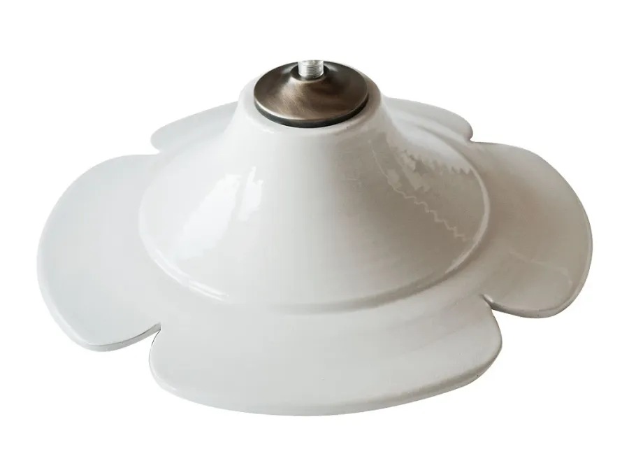 obrazek 1 Ceramiczny biały żyrandol w stylu włoskim - Virginia Casa