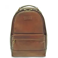 Zdjęcie Włoski męski plecak ze skóry - Giudi