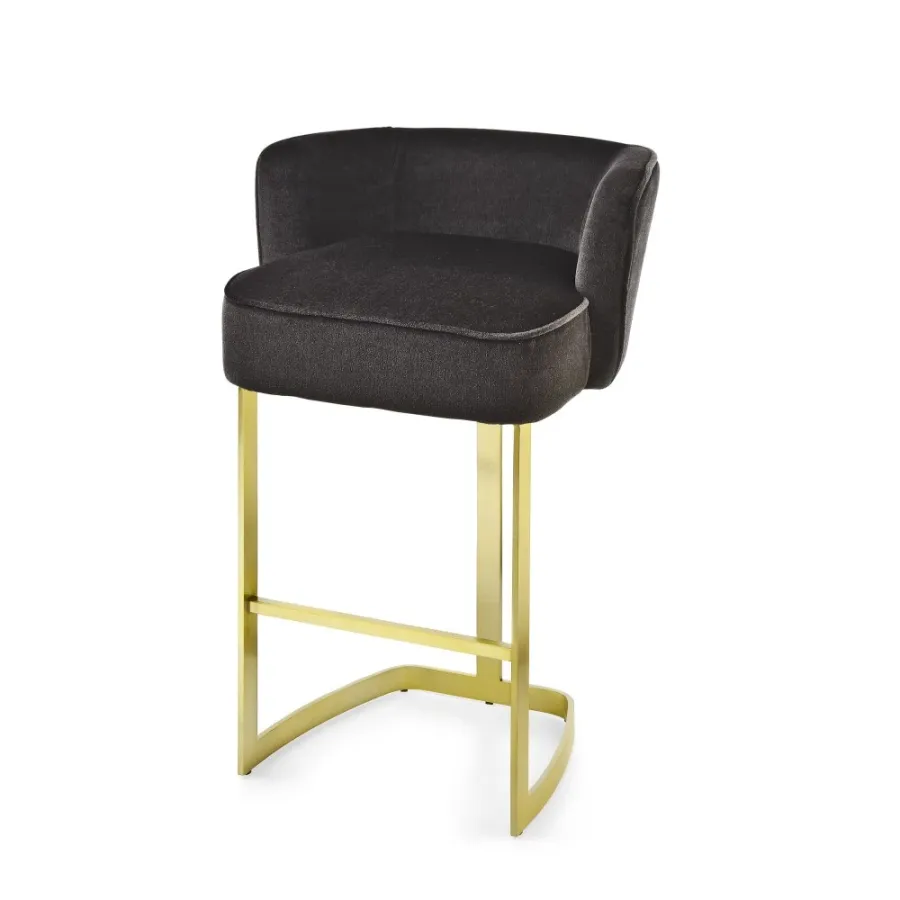 obrazek 2 Wyjątkowe krzesło z metalową podstawą H.106xL.66xP.55 cm