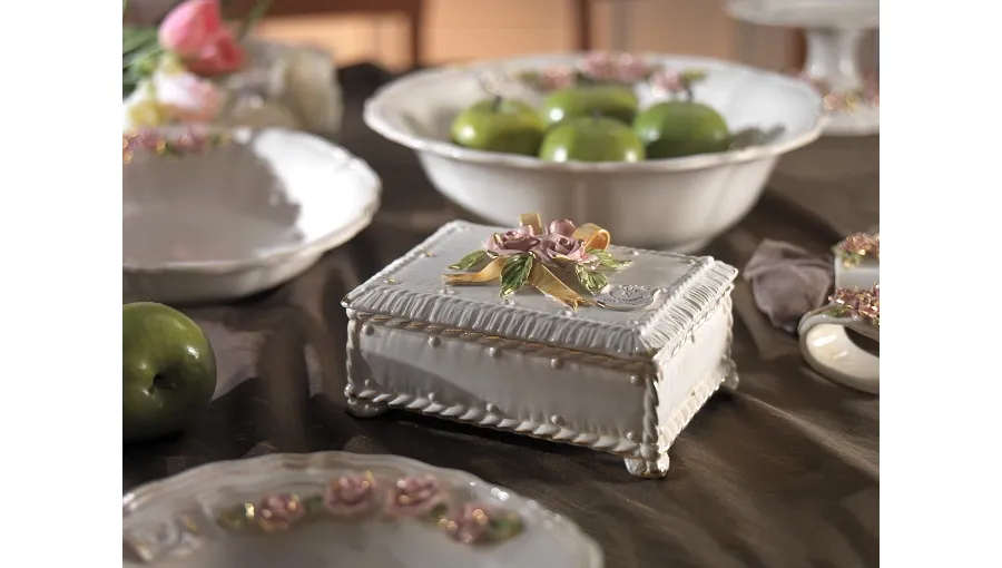 obrazek 2 Ceramiczne włoskie talerze stołowe - sklep Luxury Products