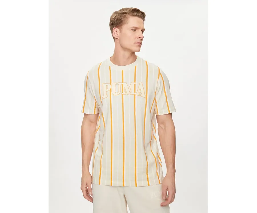 obrazek 1 Puma T-Shirt Squad 678973 Écru Regular Fit