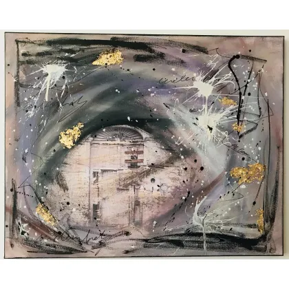 Zdjęcie Melancholy, mixed media na płótnie