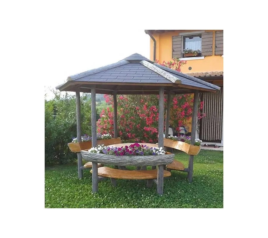 obrazek 2 Piękna stylowa altana ogrodowa - Italpark