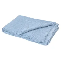 Zdjęcie Cudowny koc Jade Ciel z frędzlami 130x180 cm