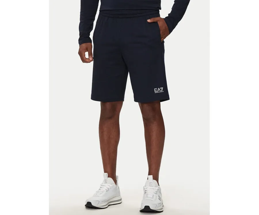 obrazek 1 EA7 Emporio Armani Szorty sportowe 8NPS65 PJVRZ 0562 Granatowy Regular Fit