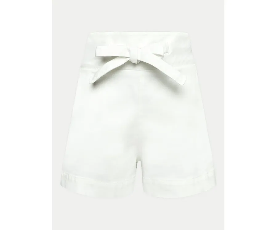 obrazek 1 MVP Wardrobe Szorty materiałowe MVPE4SJ127.BXXXXXX Biały Classic Fit