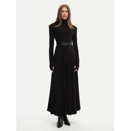 Zdjęcie NORMA KAMALI Sukienka wieczorowa KK3243PLF87001 Czarny Slim Fit