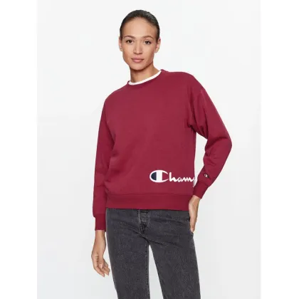 Zdjęcie Champion Bluza Crewneck Sweatshirt 116587 Bordowy Regular Fit