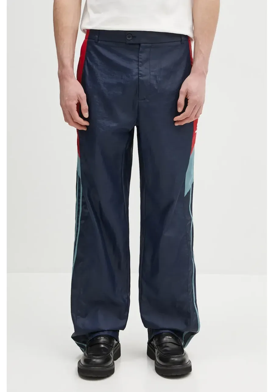 obrazek 1 Martine Rose spodnie Track kolor granatowy szerokie high waist 174WP10504