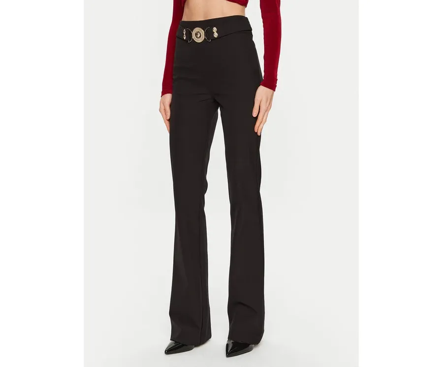 obrazek 1 Babylon Spodnie materiałowe S00507 Czarny Regular Fit