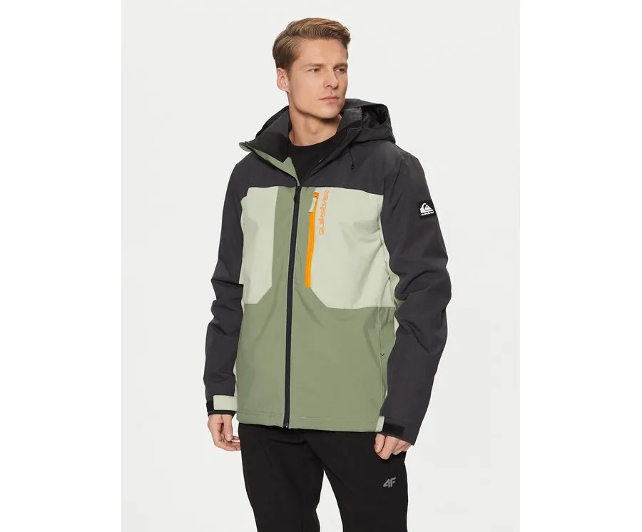 obrazek 1 Quiksilver Kurtka narciarska Dawson EQYTJ03451 Zielony Slim Fit