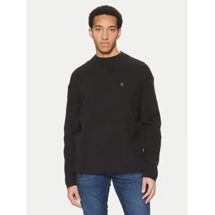Zdjęcie Calvin Klein Jeans Sweter J30J326741 Czarny Regular Fit