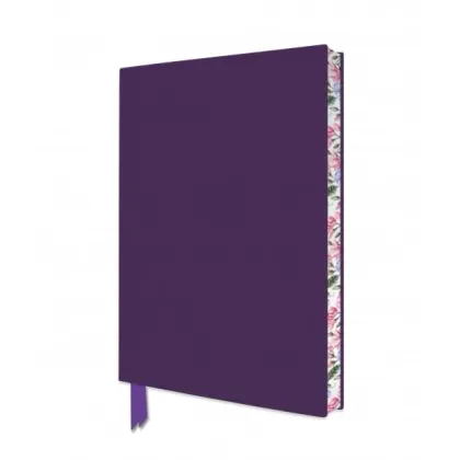 Zdjęcie Stylowy fioletowy notatnik (Purple Artisan) - Flame Tree Studio