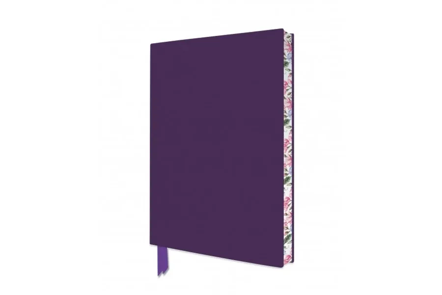 obrazek 1 Stylowy fioletowy notatnik (Purple Artisan) - Flame Tree Studio