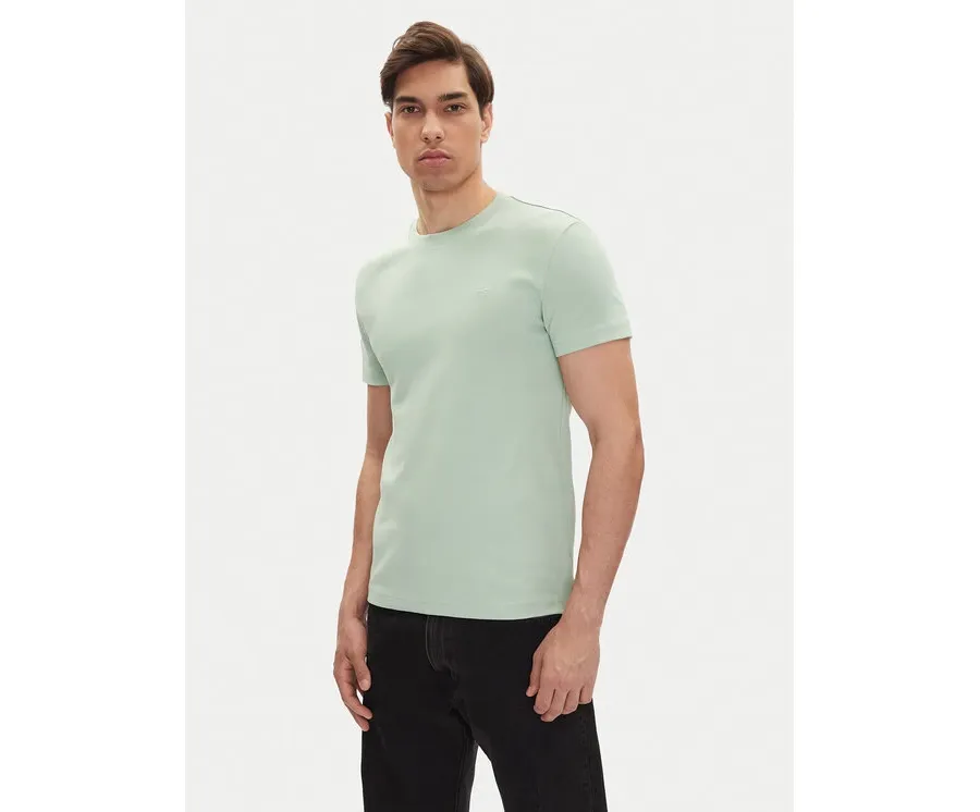 obrazek 1 Mustang T-Shirt Allen 1016486 Zielony Slim Fit