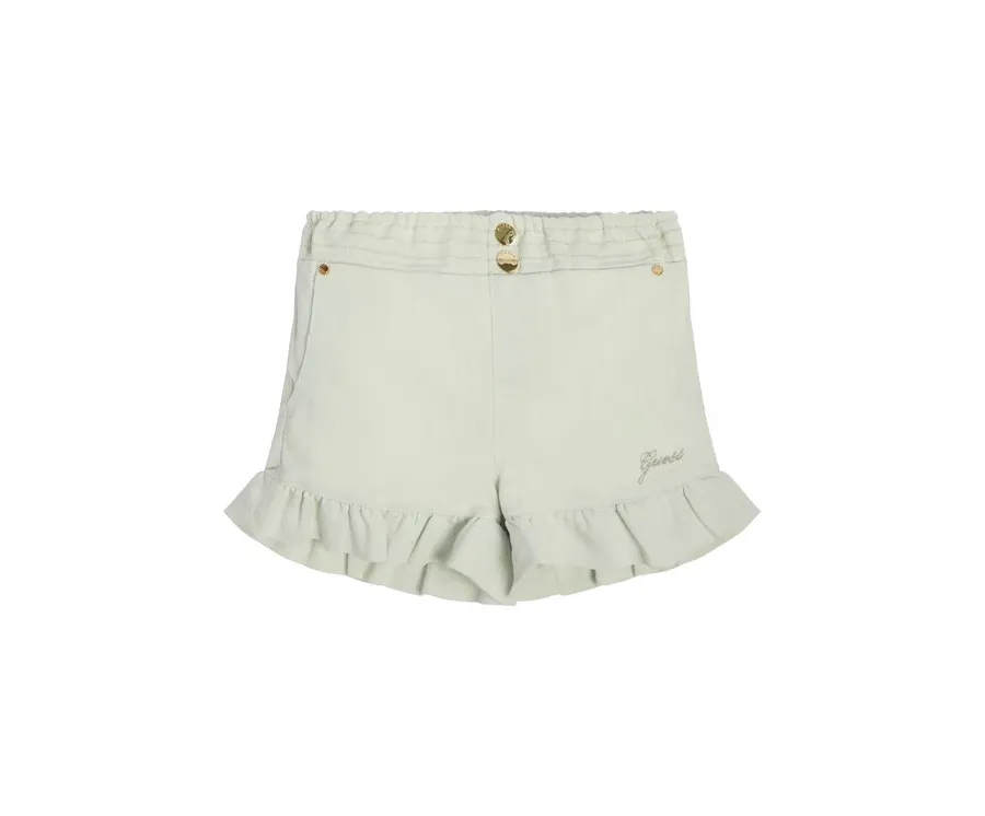 obrazek 1 Guess Szorty jeansowe K3GD15 D50Z0 Biały Relaxed Fit