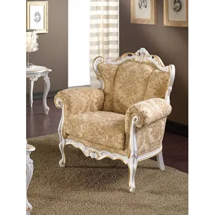 Zdjęcie Ekskluzywny fotel w stylu barokowym