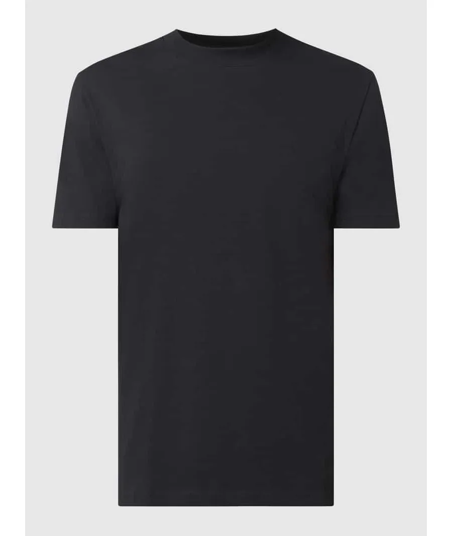 obrazek 1 T-shirt z prążkowanym, okrągłym dekoltem model ‘RELAXCOLMAN’