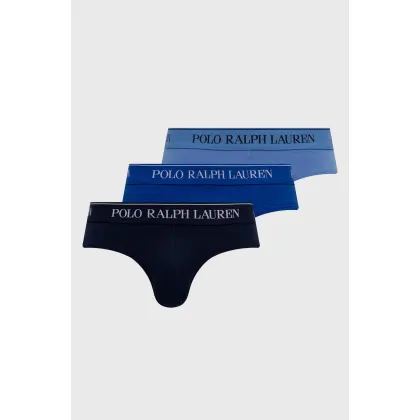 Zdjęcie Polo Ralph Lauren Slipy (3-pack) 714835884004 męskie kolor granatowy