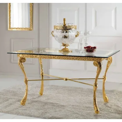 Zdjęcie Solidny włoski stół jadalniany do luksusowych wnętrz