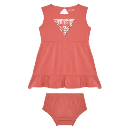 Zdjęcie Guess Sukienka codzienna A5GK06 K6YW4 Pomarańczowy Regular Fit