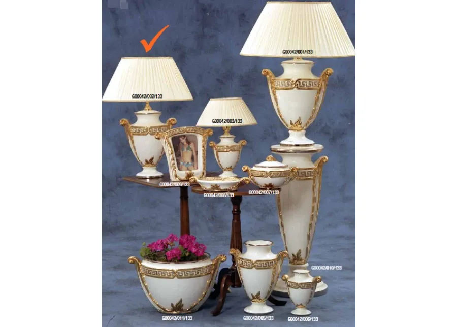 obrazek 1 Ceramiczna gustowna lampa do wnętrz