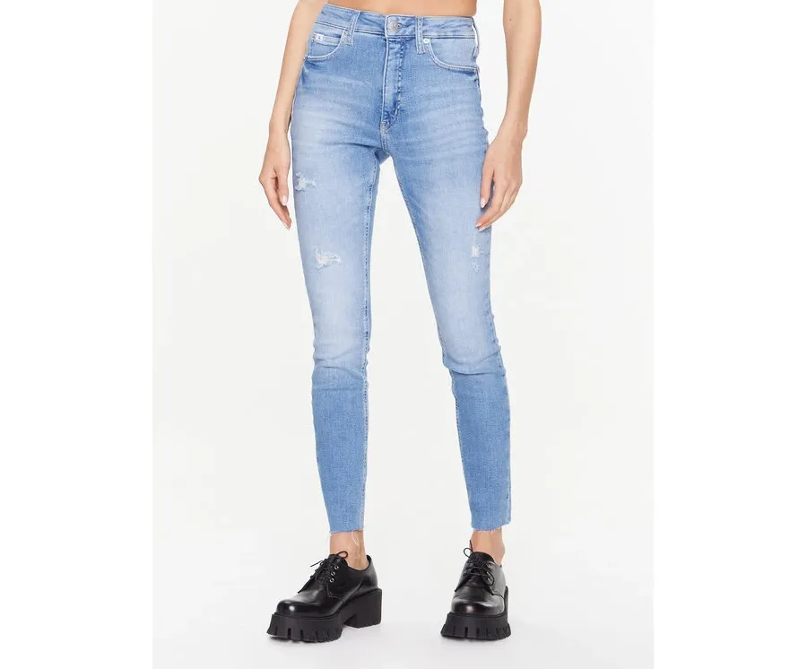 obrazek 1 Calvin Klein Jeans Jeansy J20J220853 Niebieski Skinny Fit