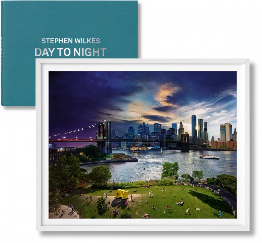 obrazek 1 Książka Stephen Wilkes. Day to Night. Art Edition No. 1–100 ‘Brooklyn Bridge, New York City, 2016’ - Taschen