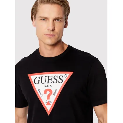 Zdjęcie Guess T-Shirt M2GI68 KBA60 Czarny Regular Fit
