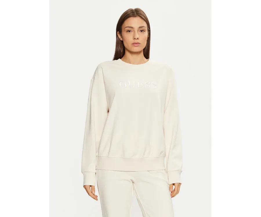 obrazek 1 Guess Bluza O5RQ03 KCO31 Beżowy Regular Fit