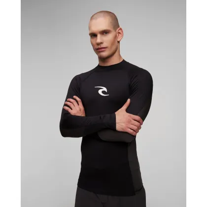 Zdjęcie Czarny Longsleeve Do Pływania Męska Rip Curl Waves Upf Perf L/s