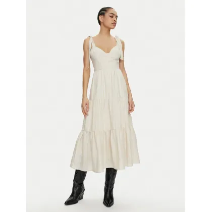 Zdjęcie Pepe Jeans Sukienka letnia Emereal PL953473 Beżowy Regular Fit