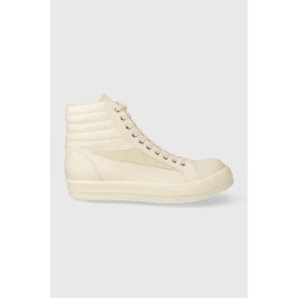 Zdjęcie Rick Owens trampki Woven Shoes Vintage High Sneaks męskie kolor beżowy DU01D1810.NDKLVS.2111