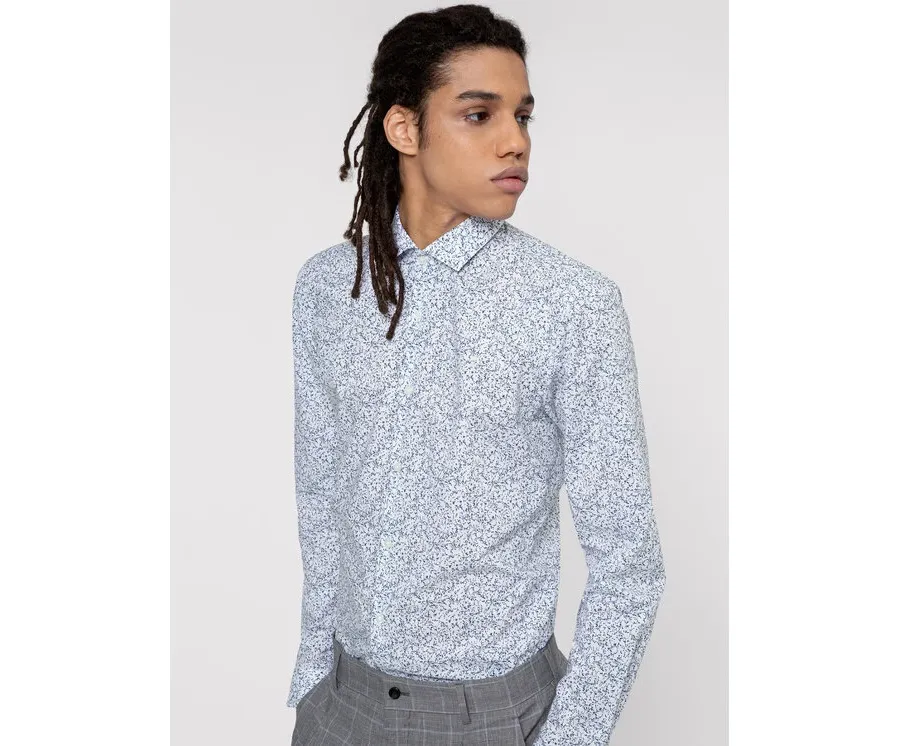 obrazek 1 Hugo Koszula Erondo 50450025 Biały Extra Slim Fit HUGO