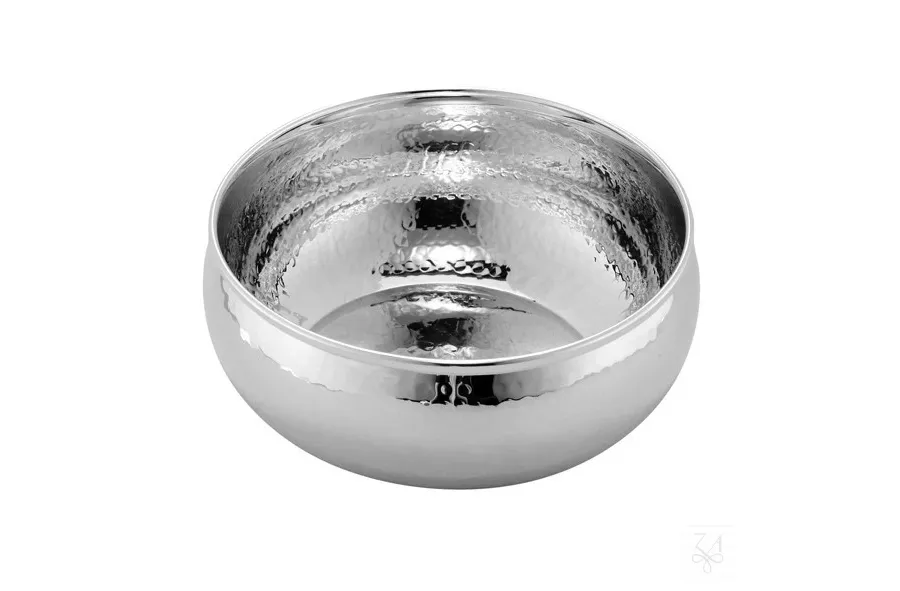 obrazek 1 Stylowa srebrna miska o nowoczesnym designie – Zaramella Argenti