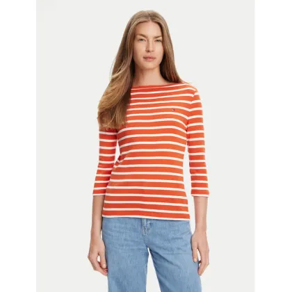 Zdjęcie Tommy Hilfiger Bluzka New Cody WW0WW40589 Pomarańczowy Slim Fit