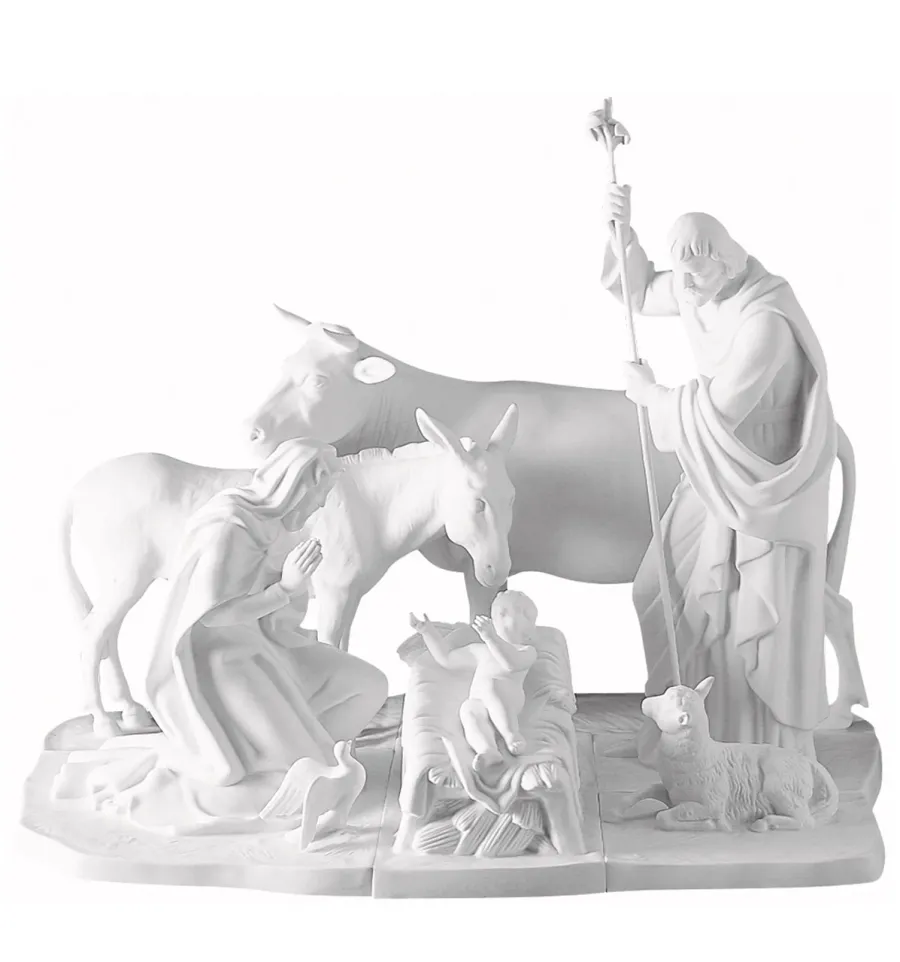 obrazek 1 Porcelanowa pięcioelementowa rzeźba Bożego narodzenia - Vista Alegre