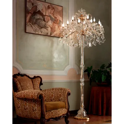 Zdjęcie Stylowa lampa stojąca włoskiego producenta