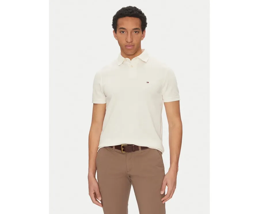 obrazek 1 Tommy Hilfiger Polo 1985 MW0MW17770 Beżowy Regular Fit
