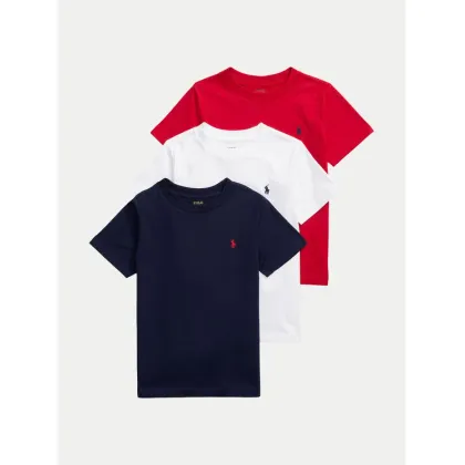 Zdjęcie Polo Ralph Lauren Komplet 3 t-shirtów 322884456001 Kolorowy Regular Fit