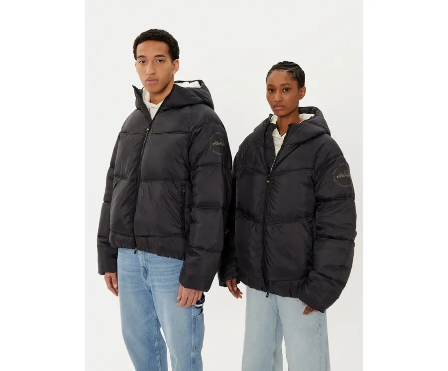 obrazek 1 Ellesse Kurtka zimowa Unisex Helsinki SHX21060 Czarny Relaxed Fit