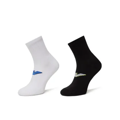 Zdjęcie Emporio Armani Zestaw 2 par niskich skarpet męskich EM000540 AF12299 MC001 Czarny