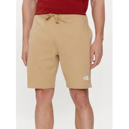 Zdjęcie The North Face Szorty sportowe Graphic NF0A3S4F Beżowy Regular Fit