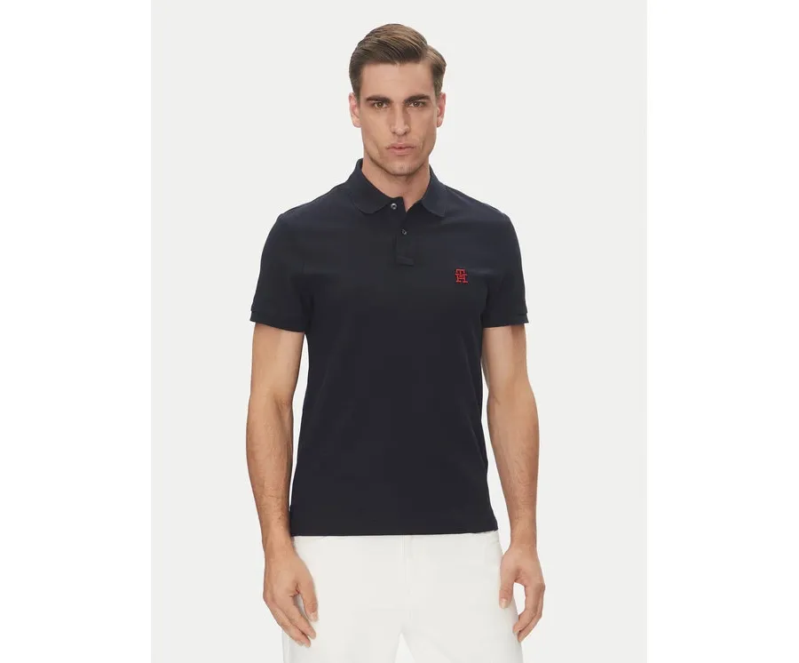 obrazek 1 Tommy Hilfiger Polo MW0MW33167 Granatowy Regular Fit