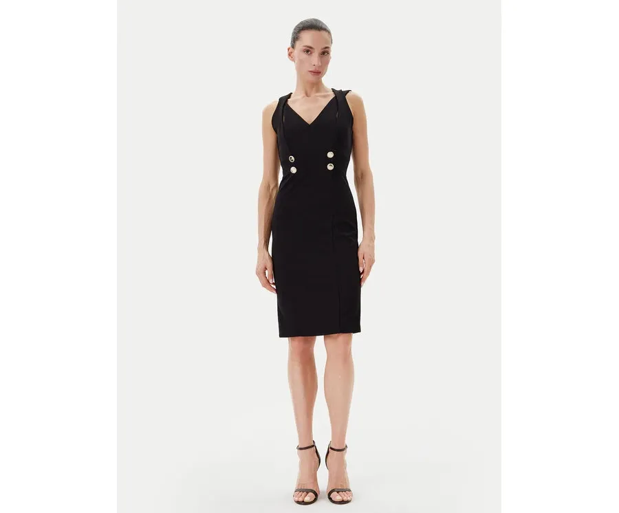 obrazek 1 Rinascimento Sukienka koktajlowa CFC0019924002 Czarny Regular Fit